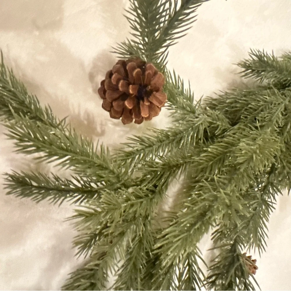 Hobby lobby 2 garland 6 feet each one Festive Green Holiday Garland